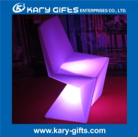 LED illuminated chair lighting dinning stool waterproof IP65